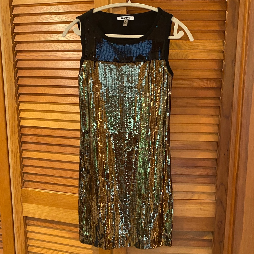 DKNY Sequins Dress